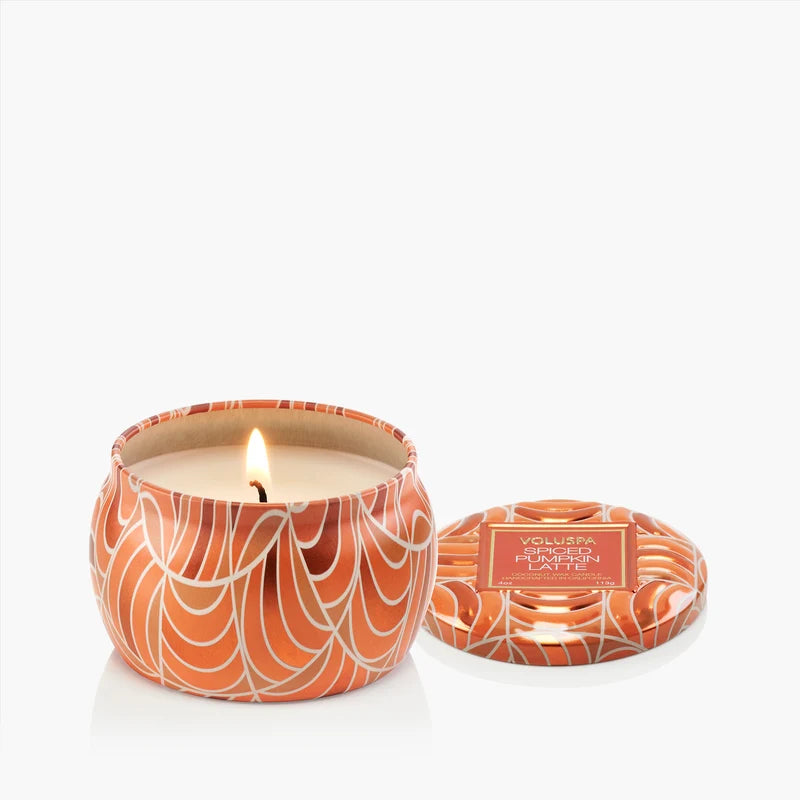 Spiced Pumpkin Latte Mini Tin Candle | In Shoppe Pickup Only