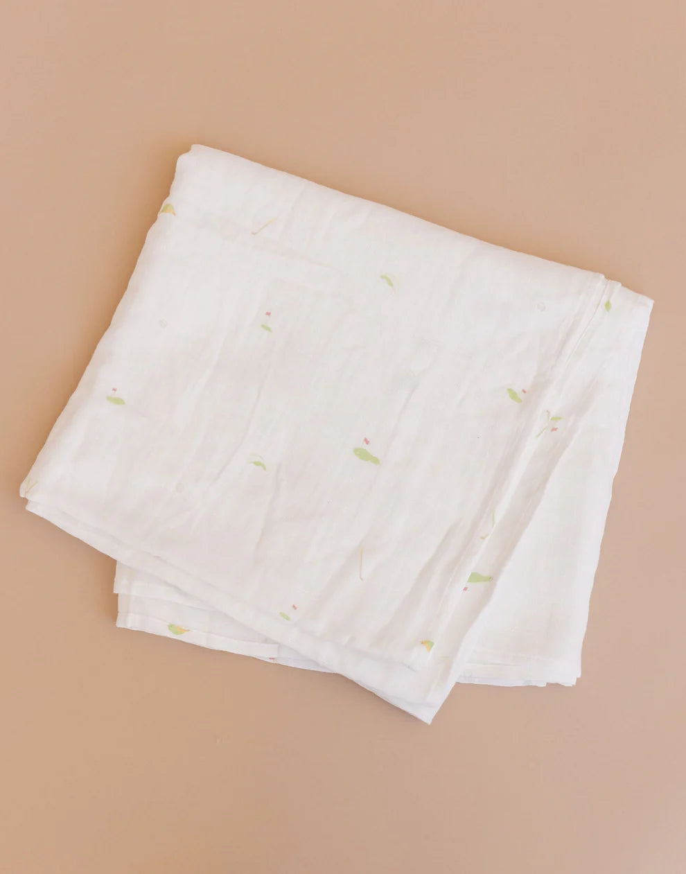 Organic Muslin Swaddle, Golf - Green