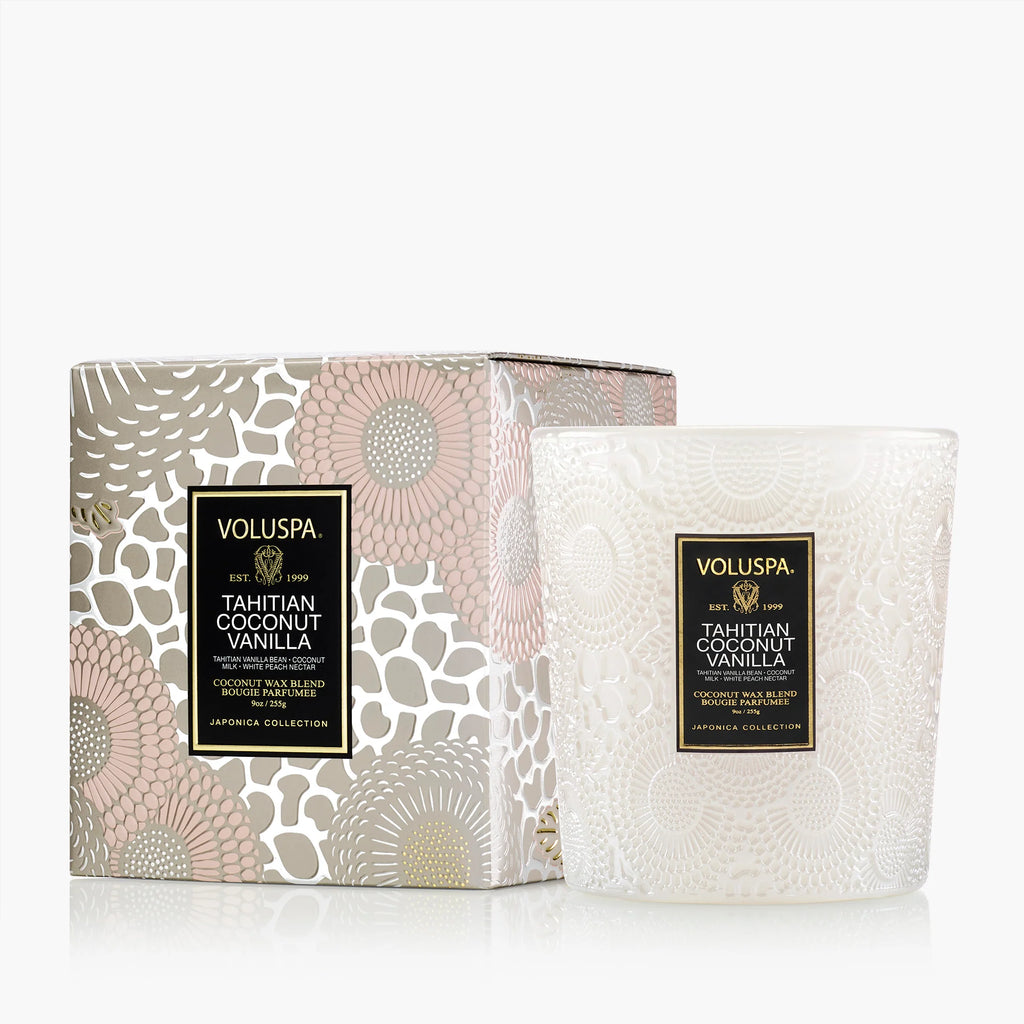 Tahitian Coconut Vanilla Classic Candle | In Shoppe Pickup Only