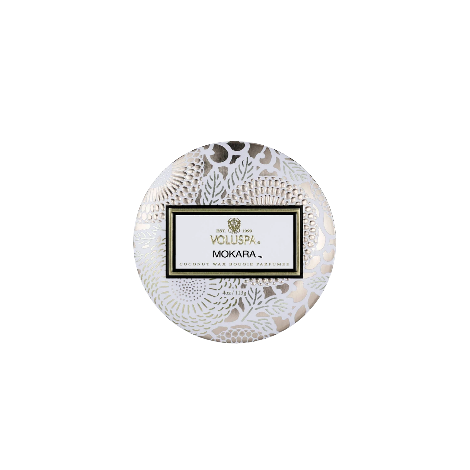 Tahitian Coconut Vanilla Mini Tin Candle | In Shoppe Pickup Only
