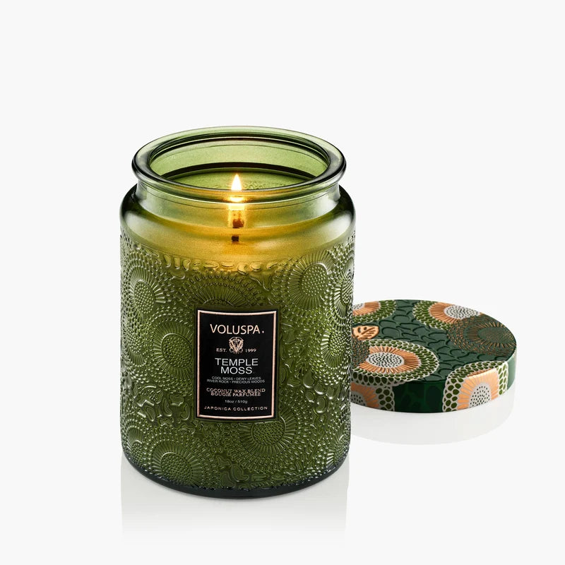Temple Moss Large Jar Candle | In Shoppe Pickup Only