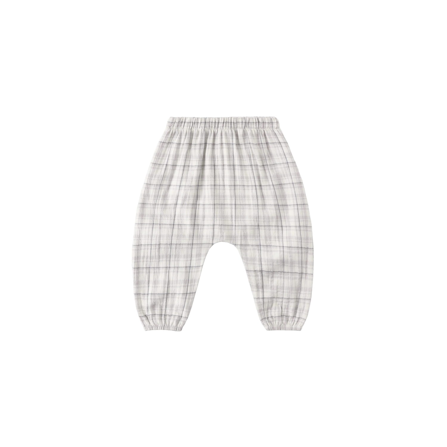 Woven Pant | Light Blue Plaid