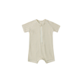 Zip Rashguard One-Piece | Blue + Butterscotch Stripe