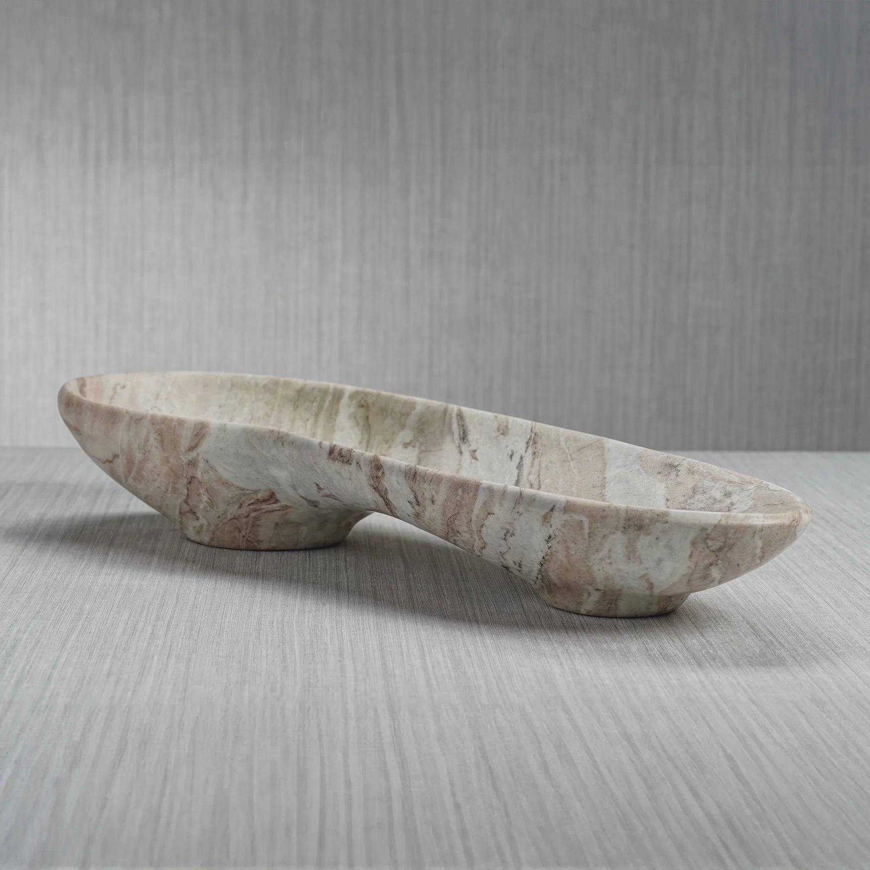 Arabescato Large Organic Marble Bowl | In Shoppe Pickup Only