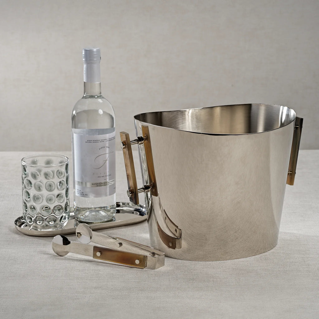 Horn Handle Ice Tongs