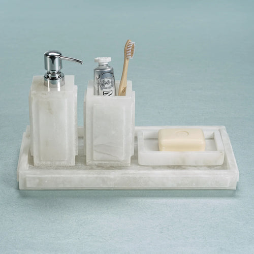 Alabaster Tooth Brush Holder | In Shoppe Pickup Only