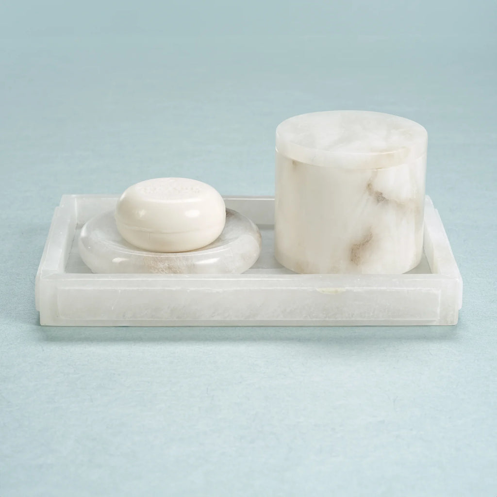 Alabaster Apothecary Jar | In Shoppe Pickup Only