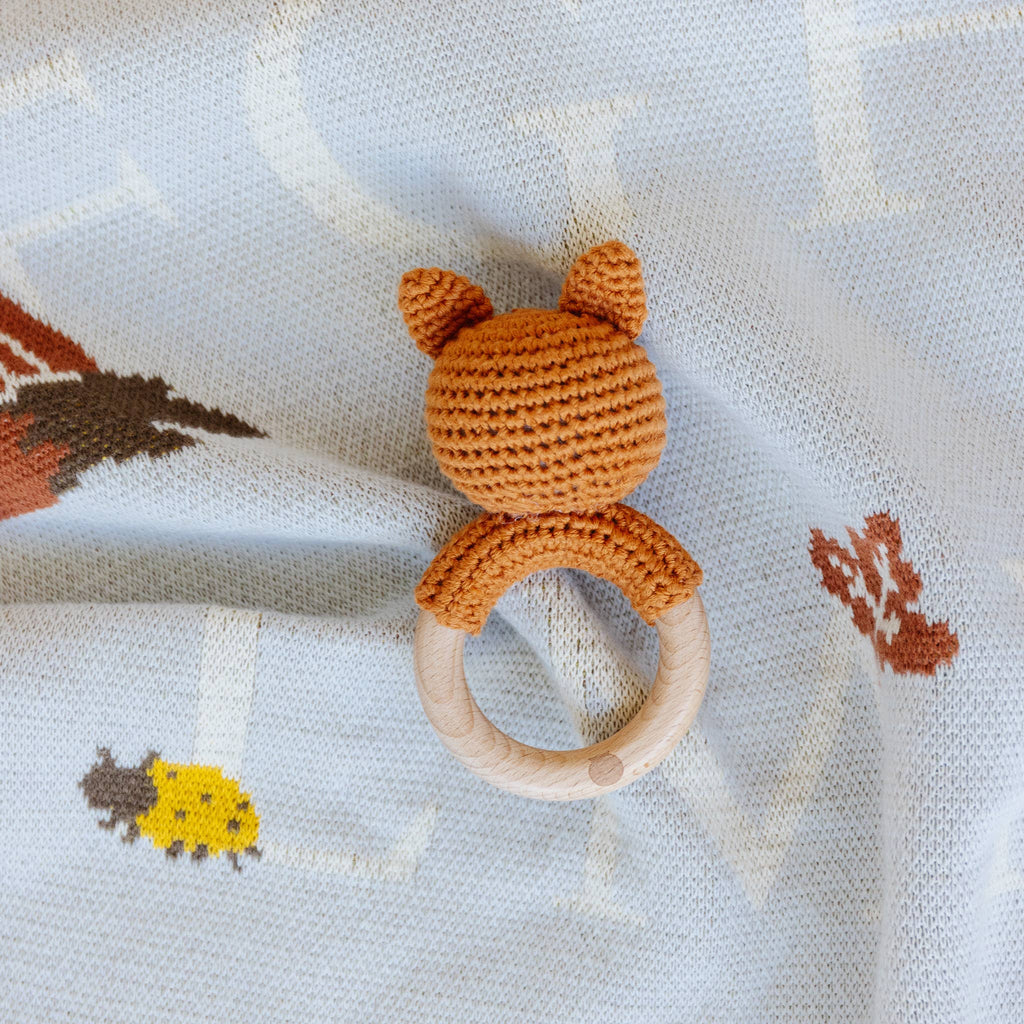 Alphabet Woodland Blanket