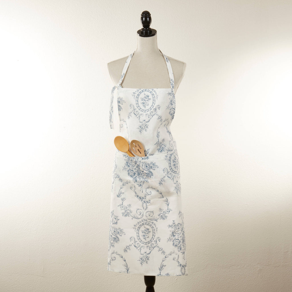 Toile Floral Apron