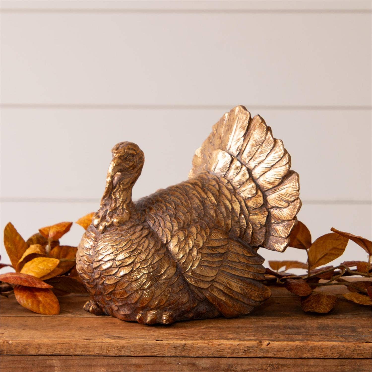 Gold Turkey Figurine | In Shoppe Pickup Only
