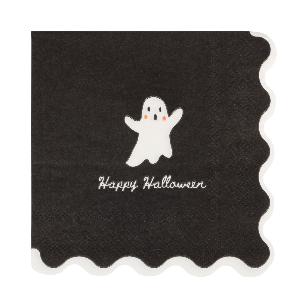 Booquette Ghost Cocktail Napkin
