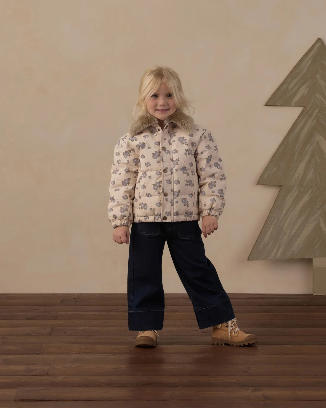Idyllwild Jacket | Blue Floral