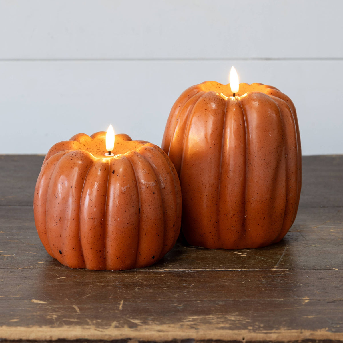 Orange Pumpkin Candle