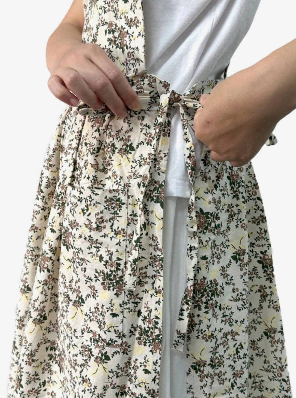 Cotton Flower Apron