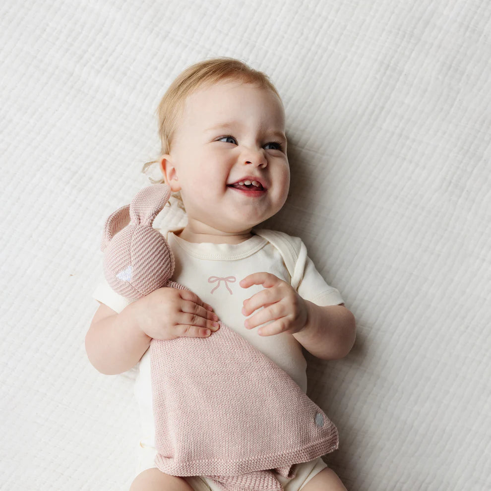 Pink Bow Onesie