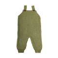 Moss Cotton Brioche Overalls