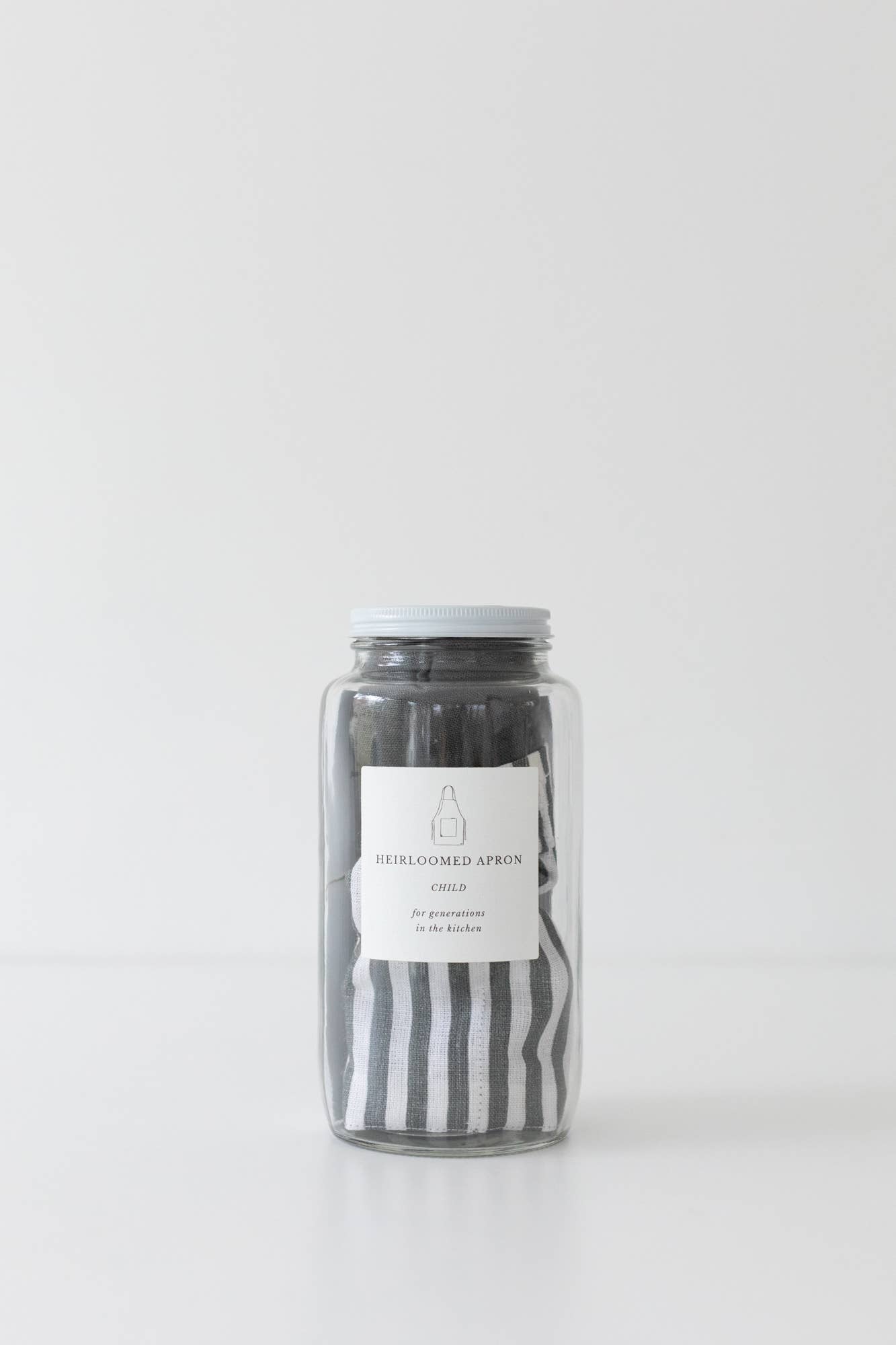 Keepsake Linen Child | Pewter | In Shoppe Pickup Only