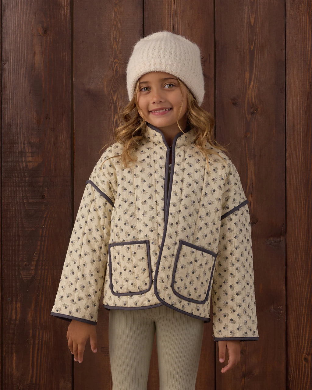 Quilted Jacket | Vintage Fleur