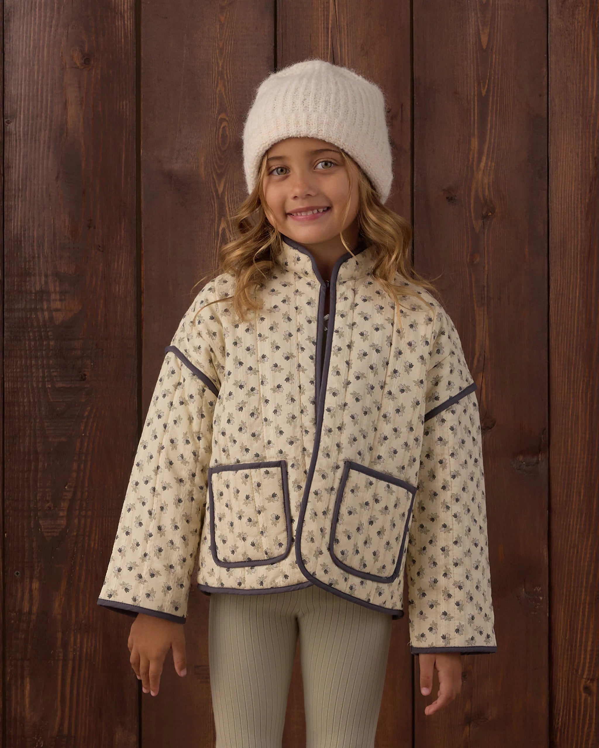 Quilted Jacket | Vintage Fleur