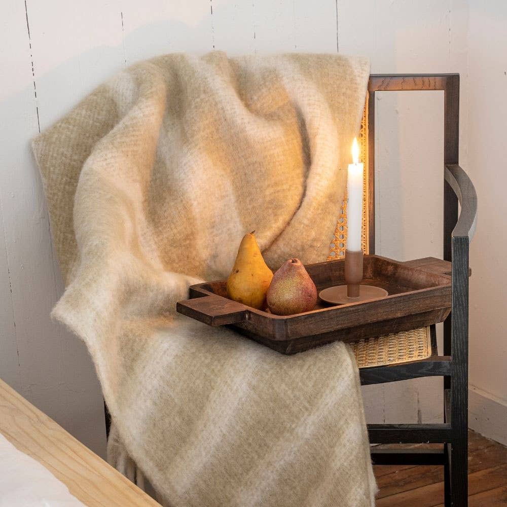 Bergen Wool Throw | Pampas