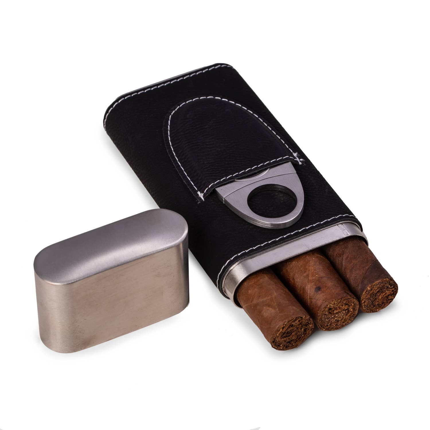 Harrison Cigar Case & Cutter