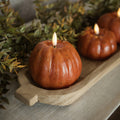 Orange Tall Pumpkin Candle