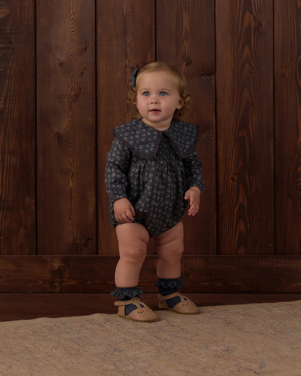 Fern Romper | Heart Ditsy
