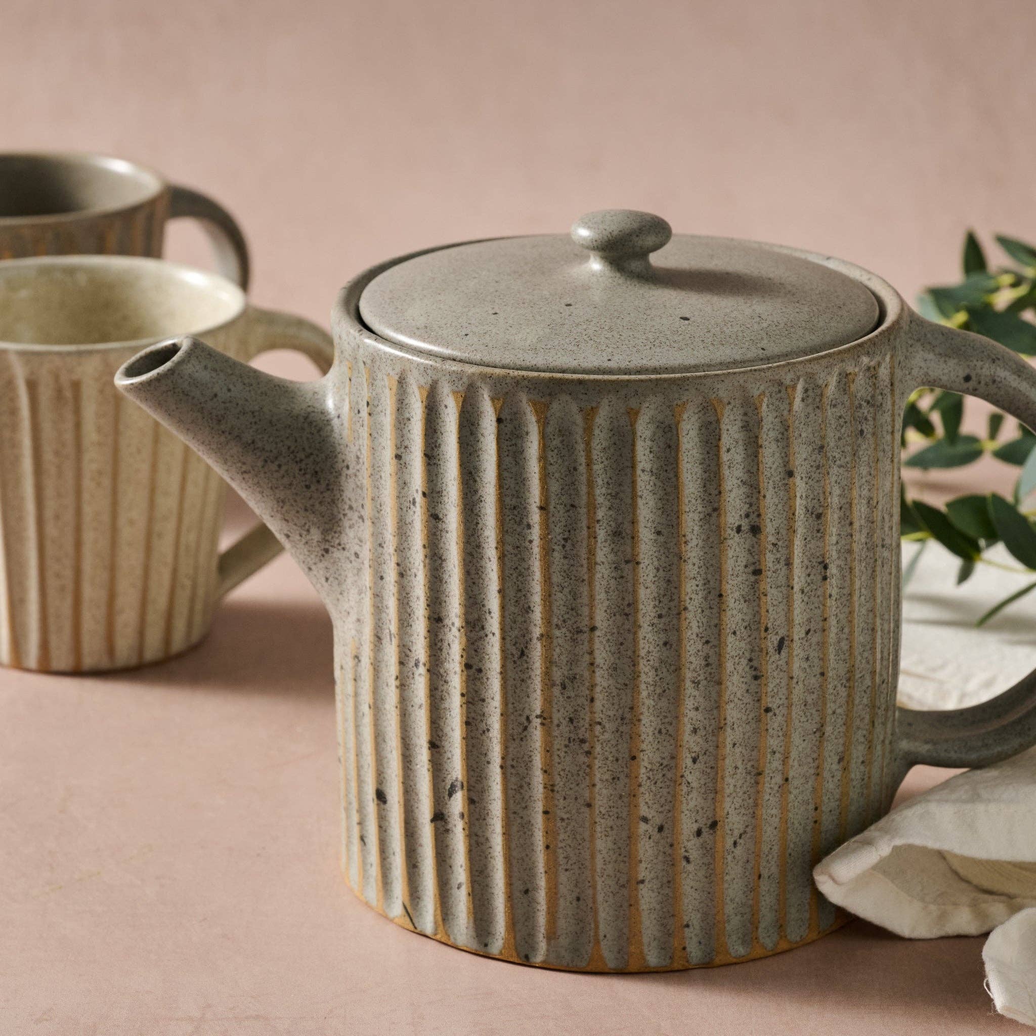 Sundara Fluted Teapot | In Shoppe Pickup Only
