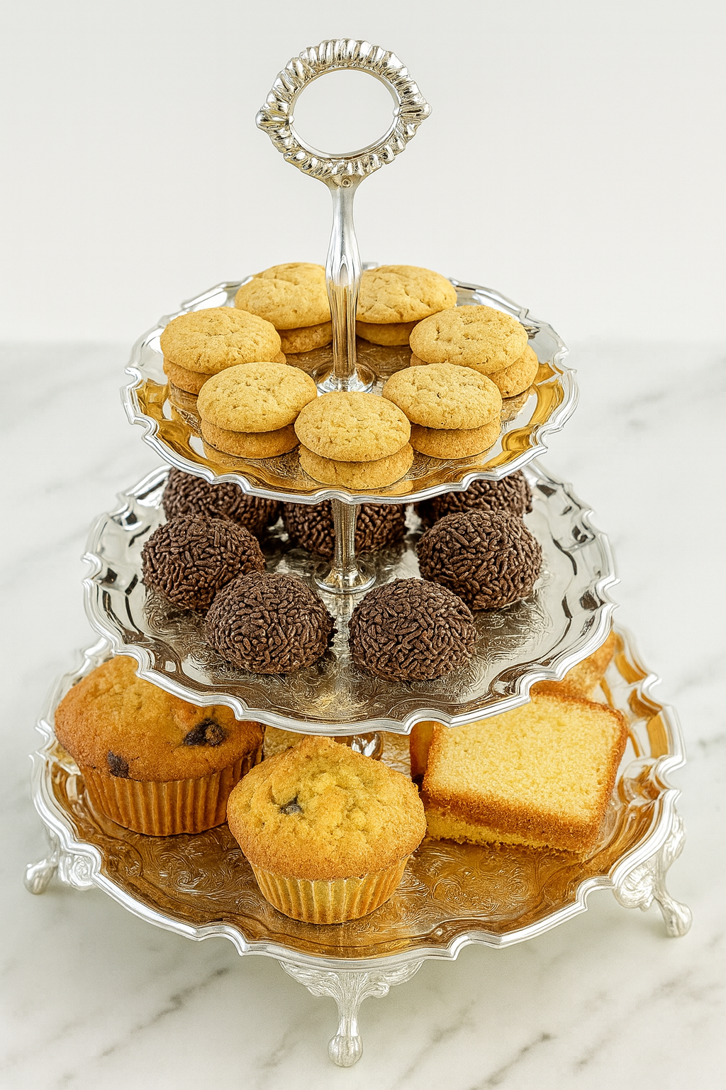 Queen Anne 3 Tier Cake Stand  | In Shoppe Pickup Only