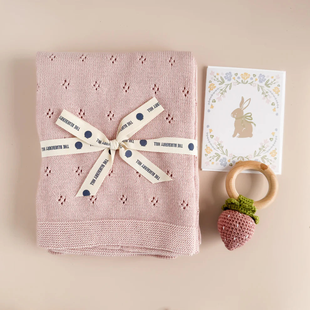 Pastel Floral Bunny Card