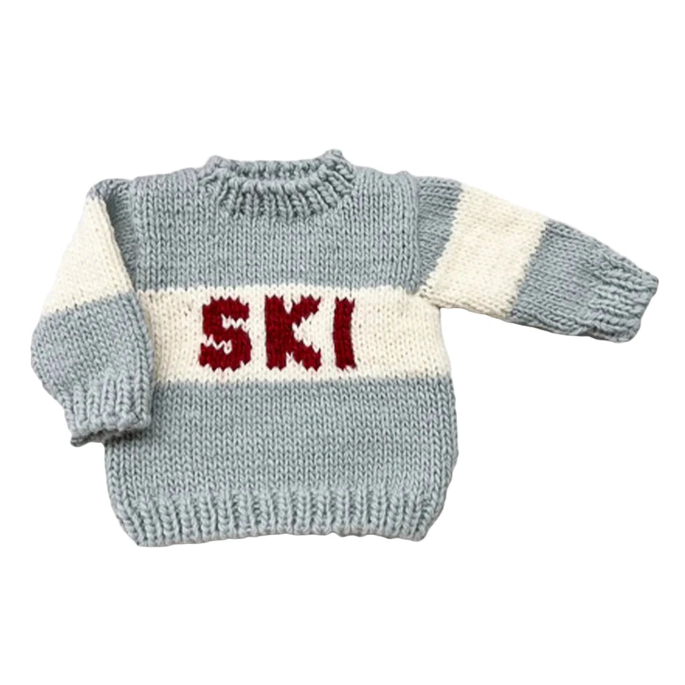 Bowie Grey Ski Sweater