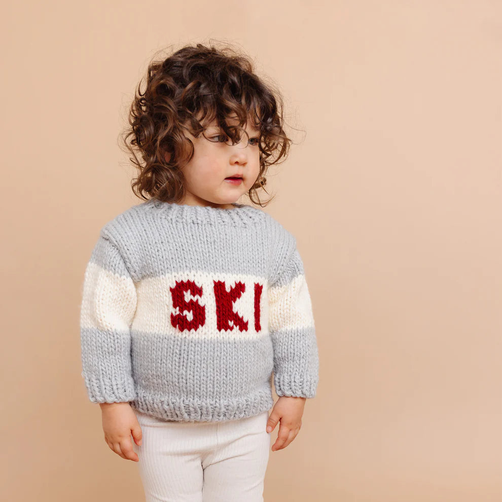 Bowie Grey Ski Sweater