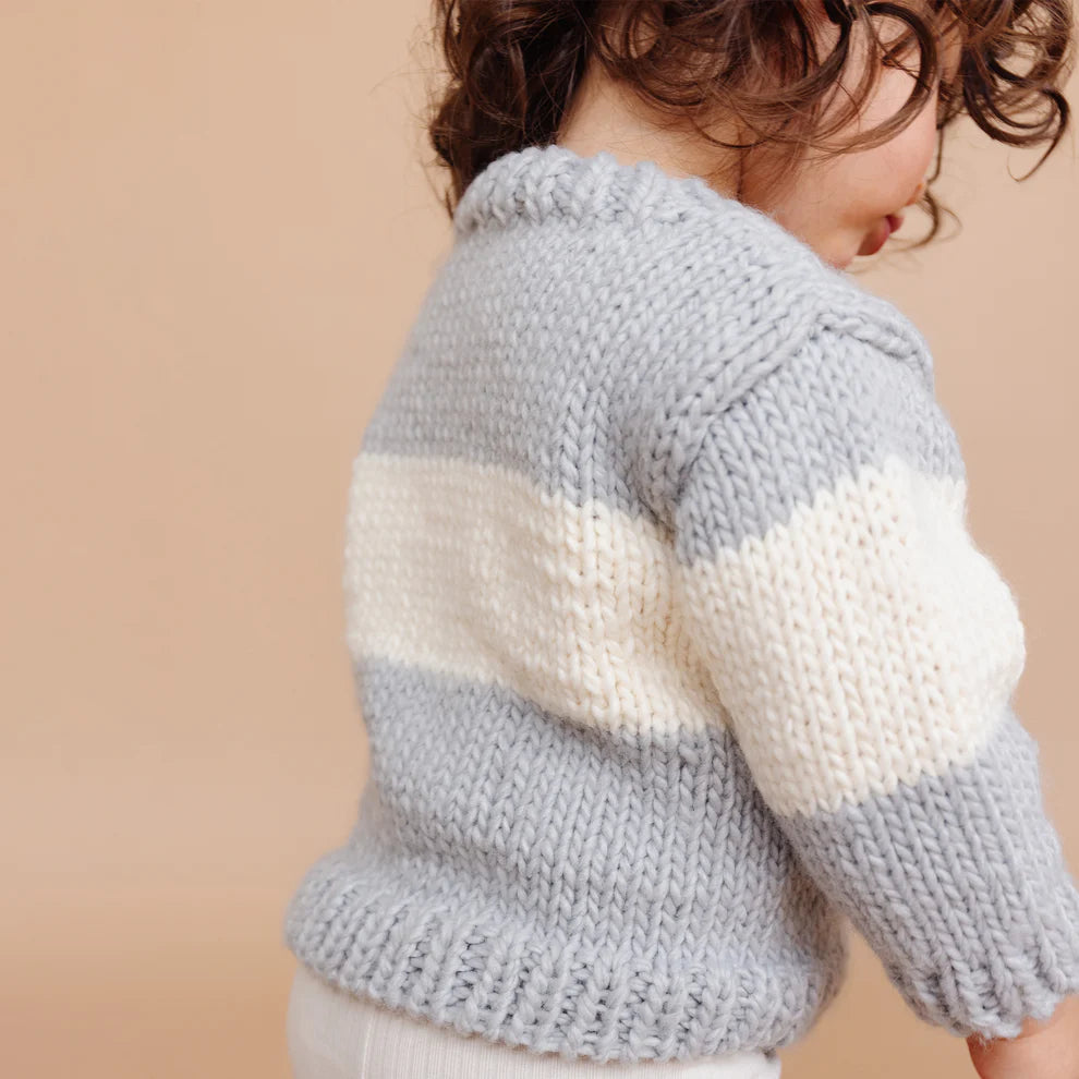 Bowie Grey Ski Sweater
