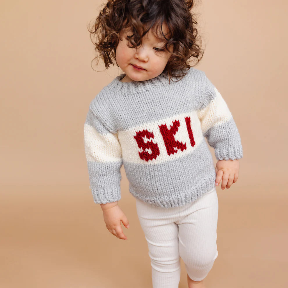 Bowie Grey Ski Sweater