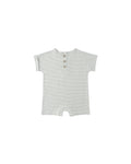 Short Sleeve One-Piece | Sage Micro Stripe