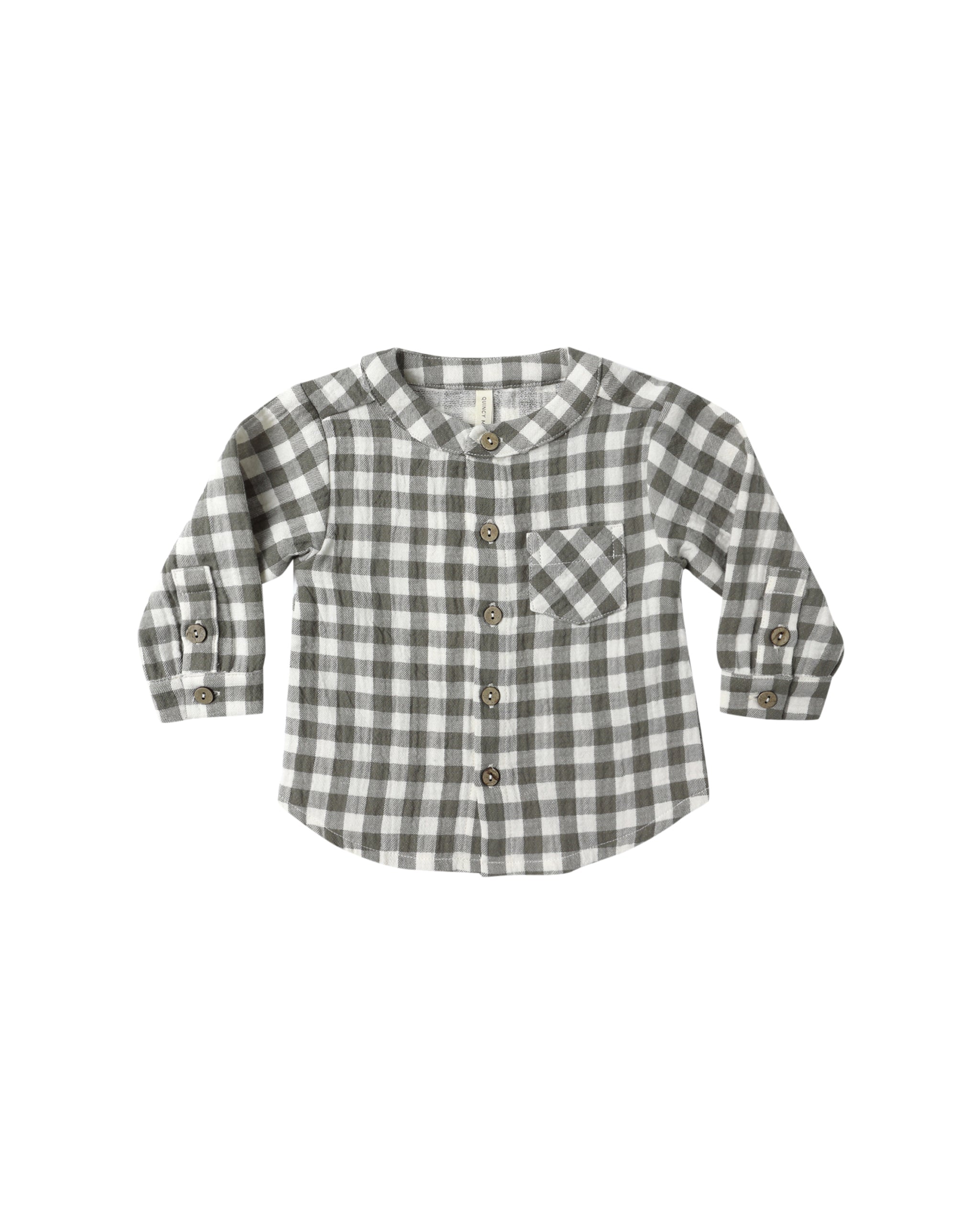 Milo Shirt | Forest Check