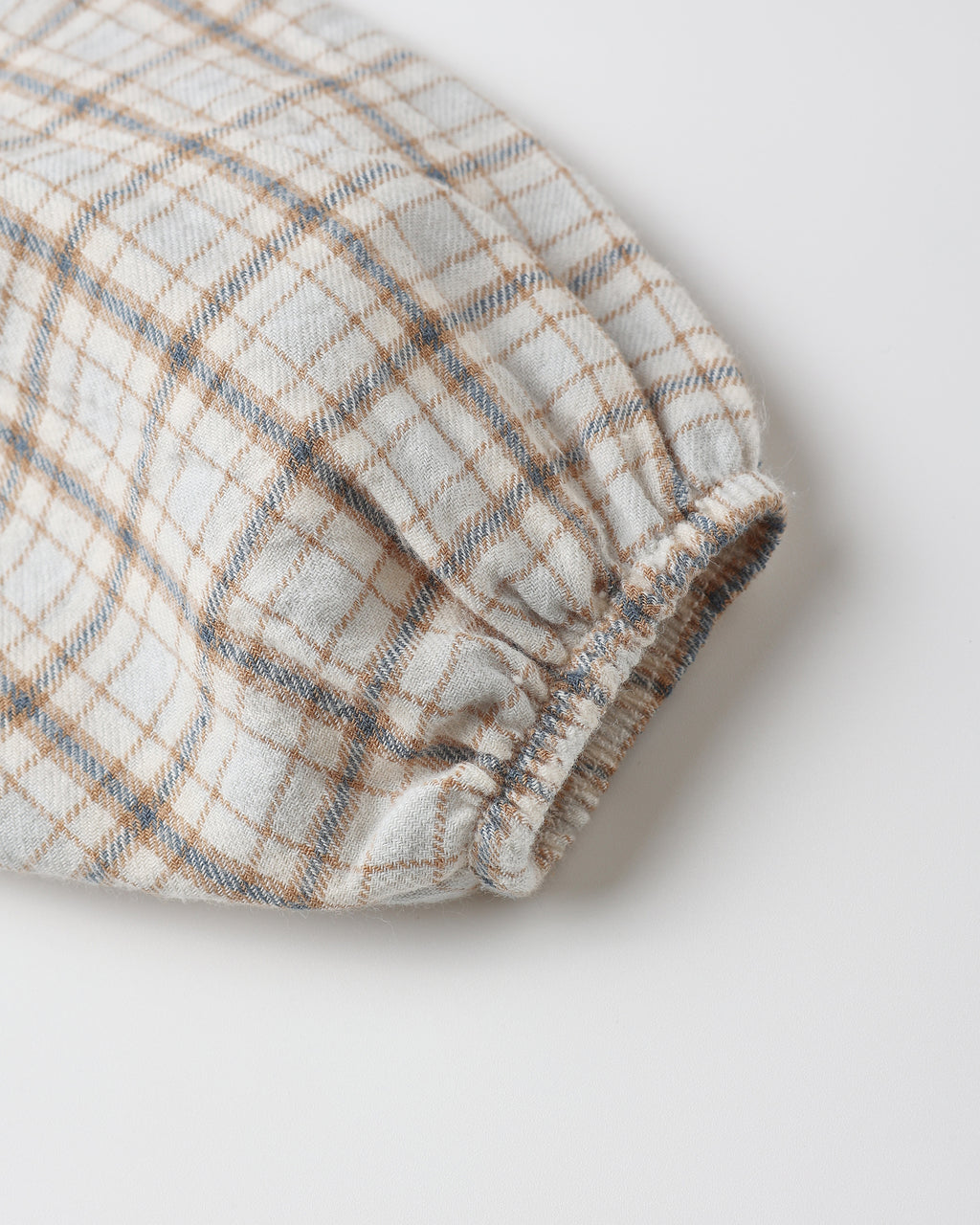 Mia Top + Bloomer Set l Blue Plaid