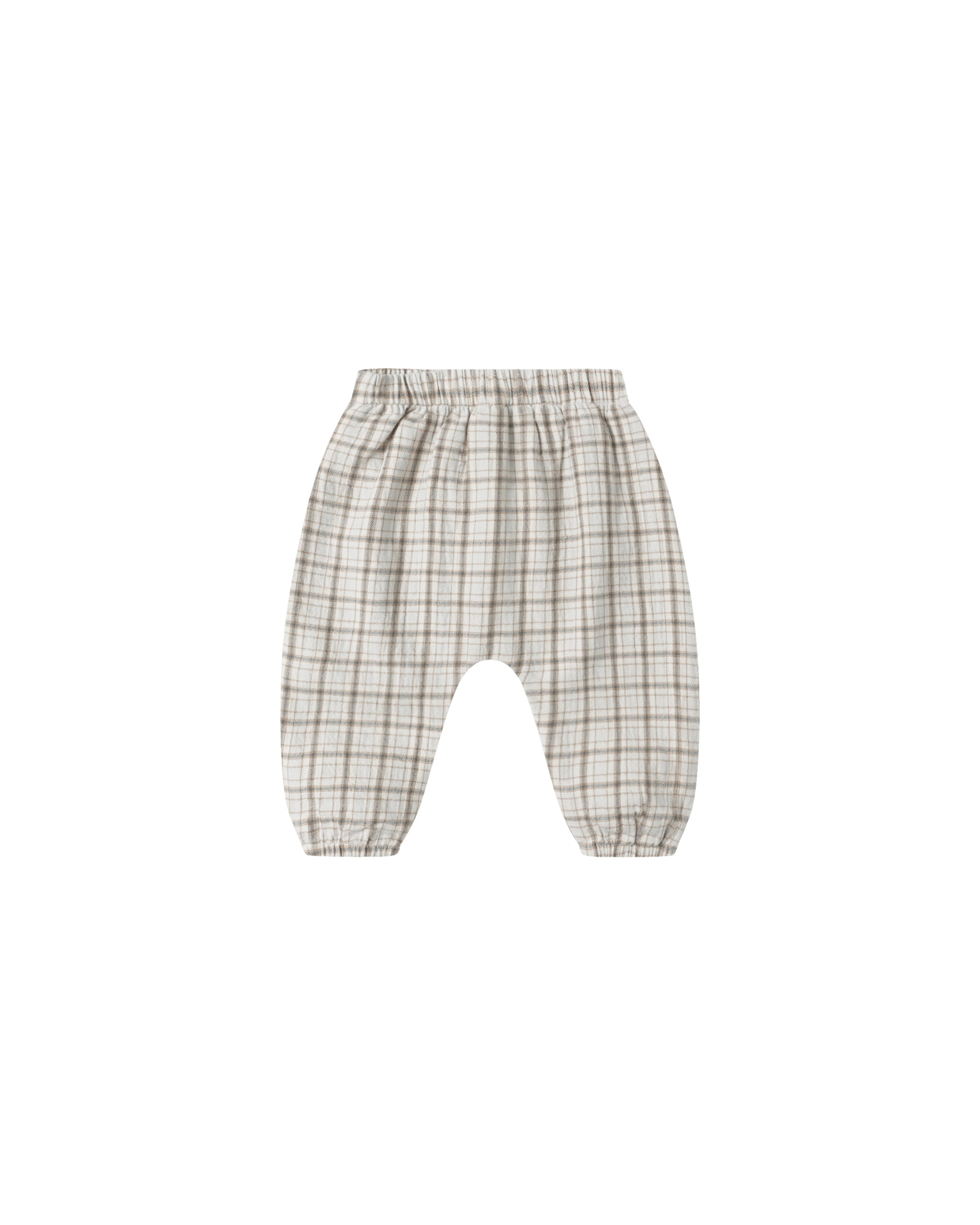 Woven Pant l Blue Plaid