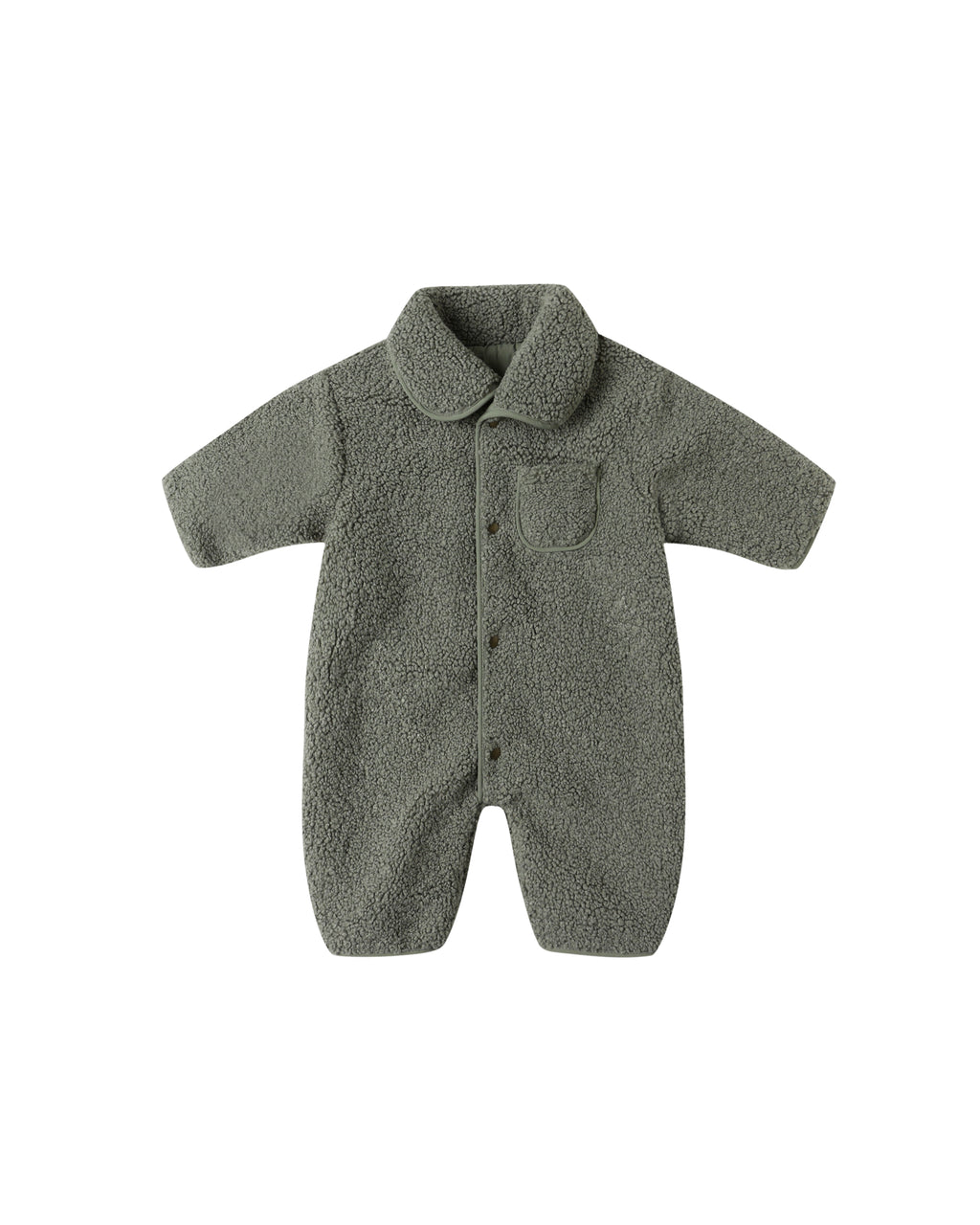 Shearling Jumpsuit | Forest