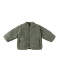 Shearling Zip Jacket | Forest