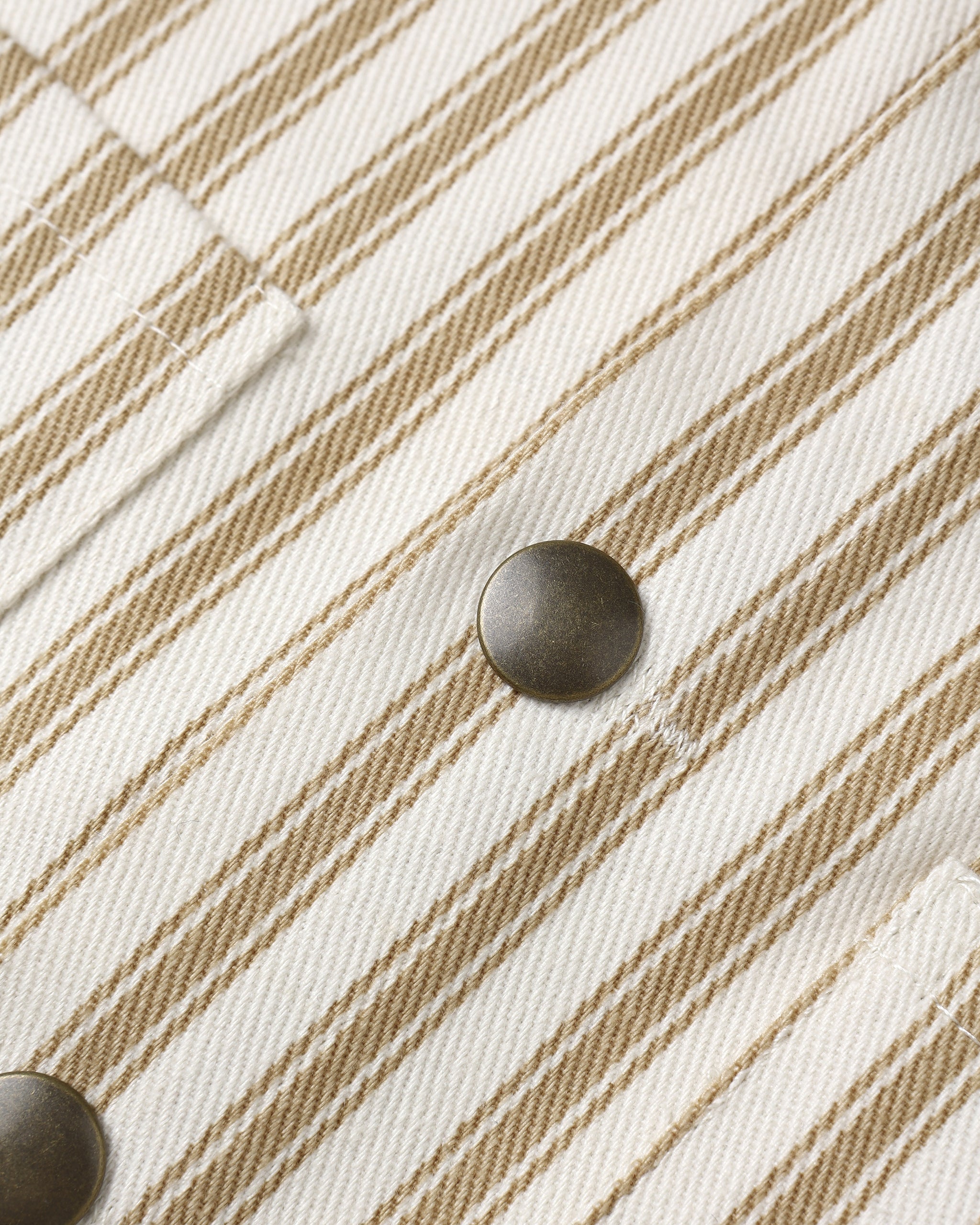 Utility Jacket l Gold Pinstripe