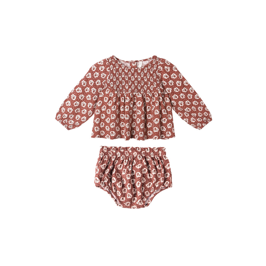 Sophia Top + Bloomer Set l Ruby Fleur