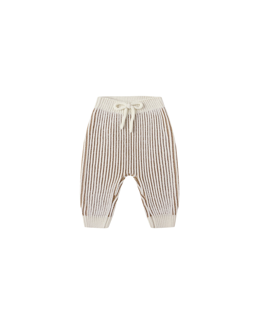 Chunky Knit Pant l Gold