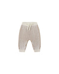 Chunky Knit Pant l Gold