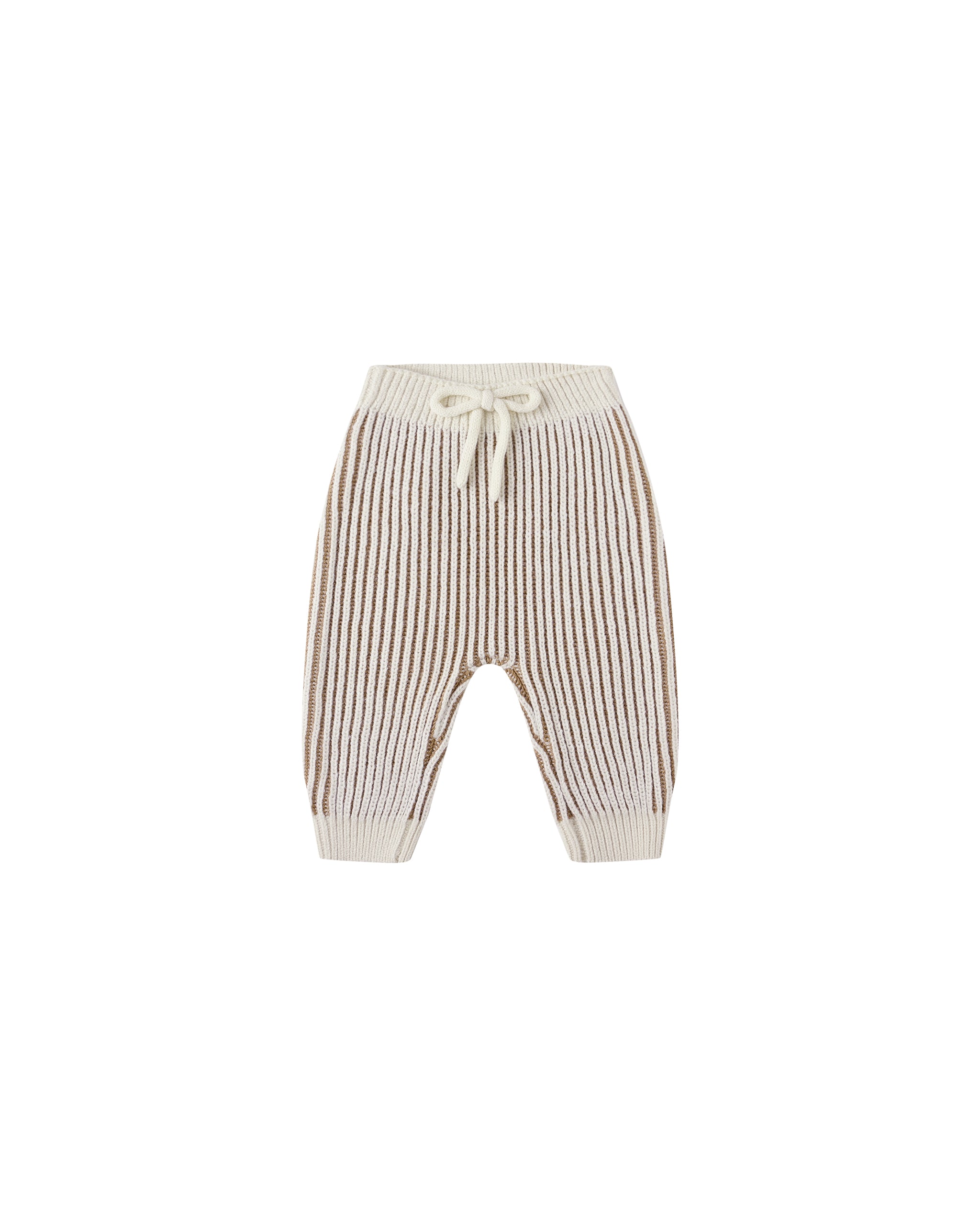 Chunky Knit Pant l Gold
