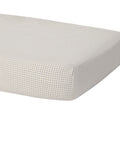 Woven Crib Sheet l Sage Gingham