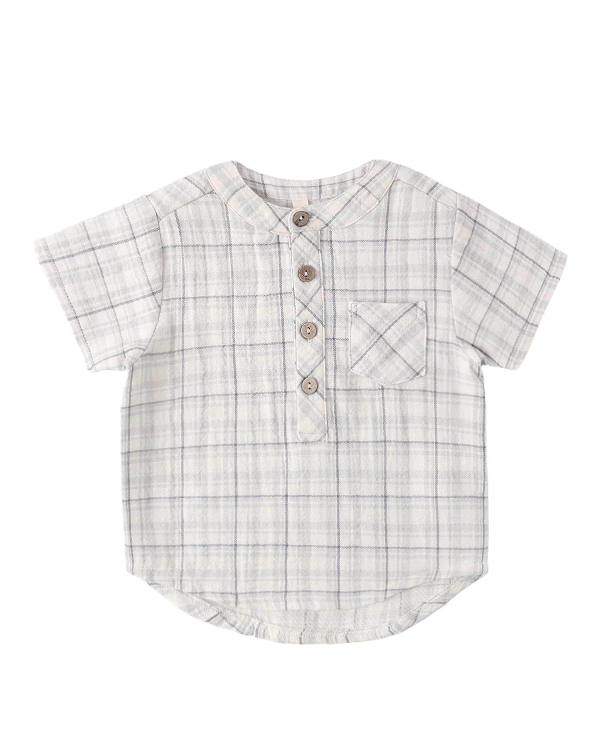 Jaxson Shirt l Blue Plaid