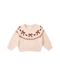 Fair Isle Sweater l Bows