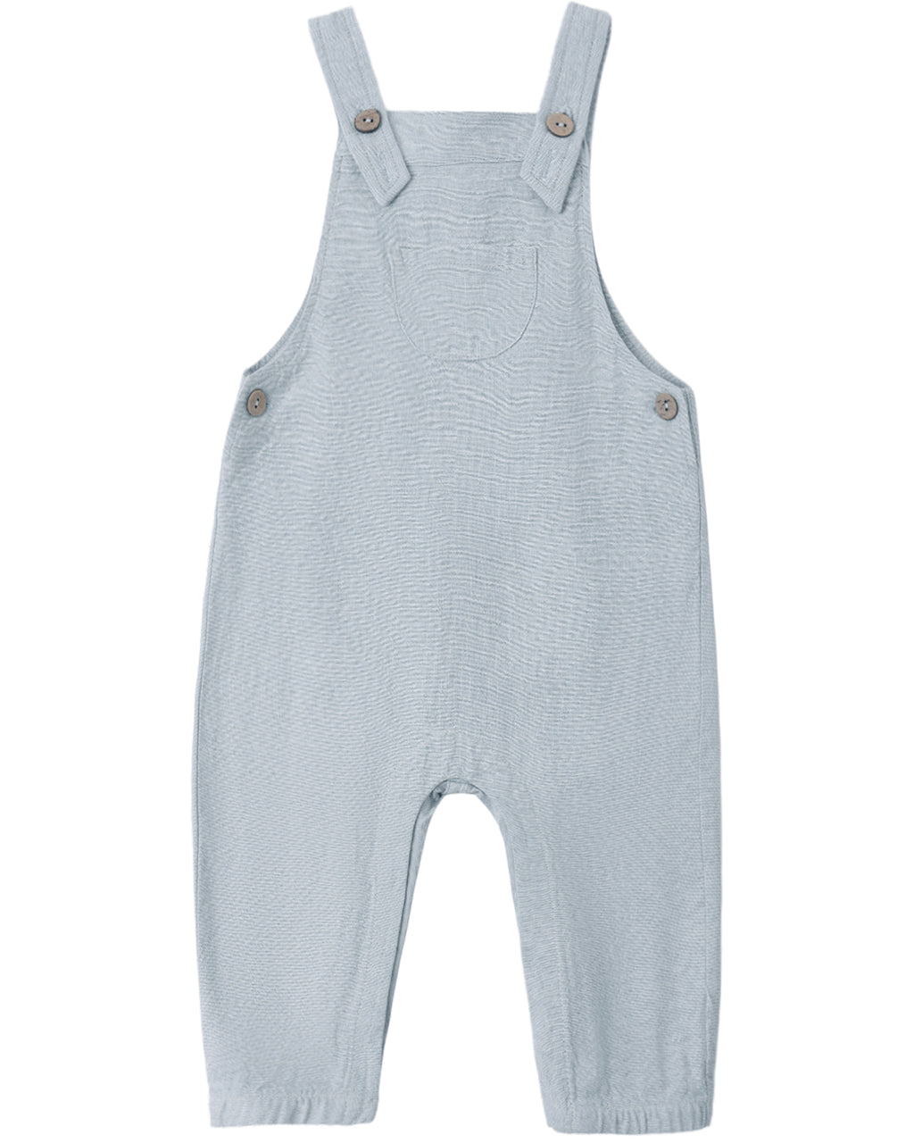 Baby Overall Heathered | Light Blue