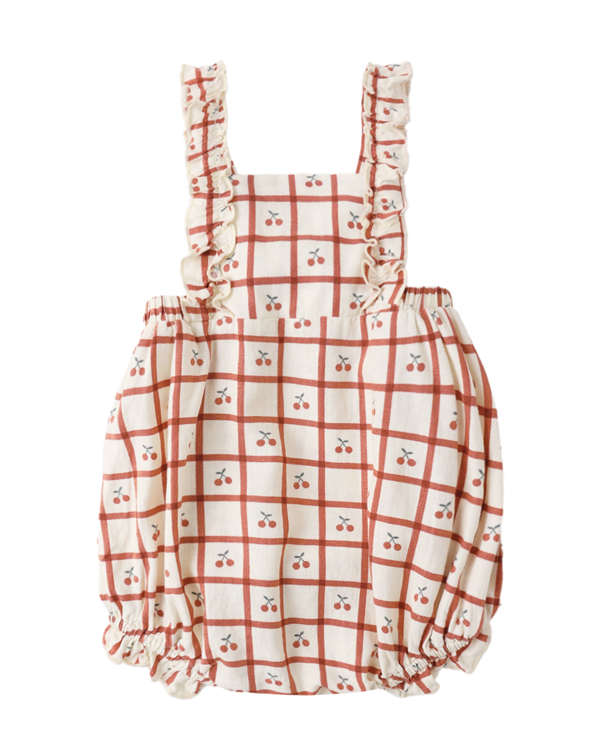 Chiara Romper | Cherry Check
